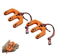 Game & Gear Hoist Block and Tackle System, Heavy Duty Portable Pulley Lift System with Self-Locking Mechanism, Hunting Game Hoists & Gambrels for Processing, Tree, Truck & Garage (15x15cm) (1PC)