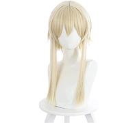Game Genshin Impact Lumine Cosplay Wig Heat Resistant Synthetic Hair Carnival Halloween Party Props