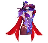 Game Genshin Impact Mona Cosplay Costume Wig Anime Uniform Set Halloween Costume for Women Animation Festival Masquerade Party