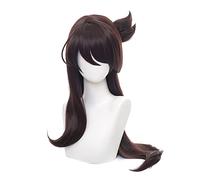Game Genshin Impact Wig Women Beidou Cosplay Heat Resistant Party Synthetic Hair