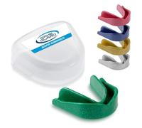 GAME GUARD 10-Pack Sports Mouthguards - Easy Fit Boil & Bite Gum Shields for Kids/Junior (Age 8+) - Mouth Guards for Rugby, Hockey, GAA - Ideal for Schools and Clubs (Assorted Sparkles)