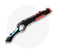 Game Gun Controller for Nintendo Switch/Switch OLED Shooting Games,Call of Juarez,Sniper Elite 3, Big Buck Hunter,Resident Evil and Others,for Switch Hand Grip Shooting Games Accessory