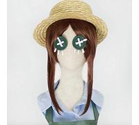 Game Identity V Cosplay Wigs Gardener Emma Woods Cosplay Wig Heat Resistant Synthetic Wigs Halloween Carnival Party Wigs 1 Straight hair Wig
