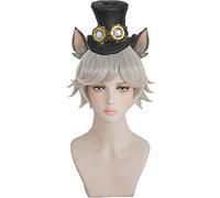 Game Identity V Cosplay Wigs Photographer Joseph Cosplay Wig Heat Resistant Synthetic Wig Halloween Carnival Party Full Sets