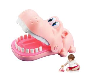 Game, Interactive Press Teeth Board, 15x10.5x11cm, Kids Bite Finger Toy , Crocodile Teeth Toys Game, Action Skill Play, For Kids Adults Family Day Birthday Gift Bonding Travel