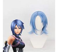 Game Kingdom Cosplay Wigs Aqua Cosplay Wig Heat Resistant Synthetic Wig Hair Party Anime Cosplay Wig