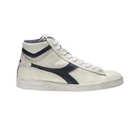 Blue High Top Waxed Trainers - male - Diadora - Sneakers - White - 10 1/2 UK - Shoes 10 1/2 UK