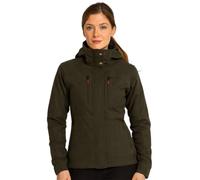 Game Ladies Elise Waterproof Jacket Multipocket Hooded Hunters Green Womens Coat