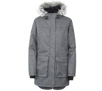Game Ladies Trespass Thundery Waterproof Parka Jacket Padded, Faux Fur Lining