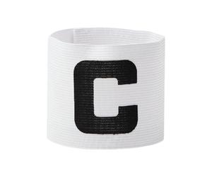 Game leader armband for football - breathable, elastic and adjustable - armband for the team captain, for youth and adult teams when training for volleyball and basketball outdoors