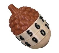 Game Life Point Counter Pocket-sized Mechanical Acorn-Shaped Tool