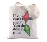 Game Lover Gift Video Game Bag Sim Game Gift If You Can't Handle Me At You Don't Deserve Me At Tote Bag (deserve me at UK)