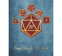 Game Master Notebook: RPG Specialized Notebook Blank Quad Ruled Graph Paper and Hex Paper for Tabletop Role Playing Games with Sample Maps