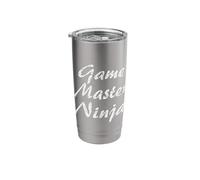 Game Master Tshirt Job Occupation Funny Work Title Stainless Steel Insulated Tumbler