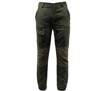 Game Mens Scope Waterproof Trousers Multipocket Hunters Green Mesh Lined Pants