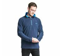Game Mens Trespass Blackford Microfleece Zip Top 1/2 neck, Anit pill