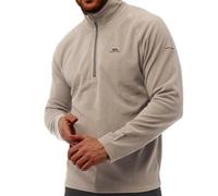 Game Mens Trespass Blackford Microfleece Zip Top 1/2 neck, Anit pill