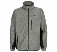 Game Mens Trespass Jynx Heavyweight Fleece Jacket Rib Effect Fleece, Full Fron