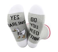 Game Merch Gift Gamer Gift Gate 3 Gaming Novelty Socks Spellcaster Gift Goose Game Lovers Gift (C, DARLING)