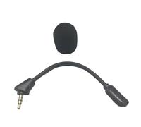 Game Mic Replacement for Cloud II Wireless Headset, 3.5mm Microphones Boom with Cover