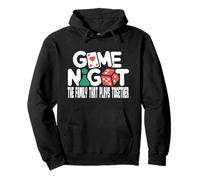 Game Night The Family That Plays Together Pullover Hoodie