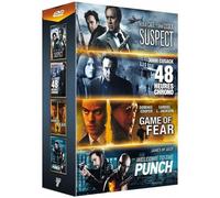 Game Of Fear + 48 Hours Chrono + Suspect + Welcome To The Punch DVD BOX SET NE
