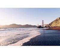 Game of the Year Puzzle 1000 Pieces, Natural Beauty, San Francisco, Golden Gate Bridge, Golden Gate Strait, Bay of San Francisco 38x52CM