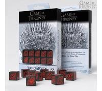 Q Workshop Game Of Thrones Targaryen Dice Set 10xd6 10 Multicolor