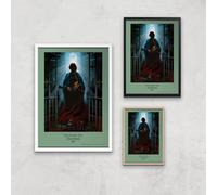 Game of Thrones Disappear Giclee Art Print - A4 - White Frame