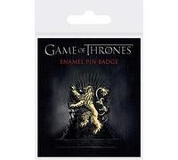 Game of Thrones Enamel Pin Badge (Lannister Design) 3cm x 2.5cm - Official Merchandise