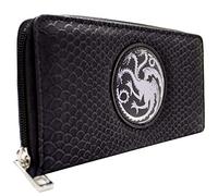 Game of Thrones Fire and Blood Purse/Coin Purse Clutch Pocket Coin Purse & Card Holder, Black