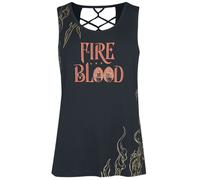 Game of Thrones Fire And Blood Top black S