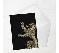Game of Thrones House Lannister Greetings Card - Large Card