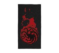 Game of Thrones House of the Dragon Officially Licensed Towel, Super Soft Feel, Perfect The Home, Bath, Beach & Swimming Pool, Limited Edition and Printed in the UK