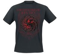 Game of Thrones House of the Dragon - The Blood of the Dragon runs thick T-Shirt black XXL