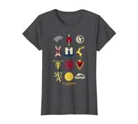 Game of Thrones House Sigils T-Shirt, Women, Dark Heather Grey, X-Large