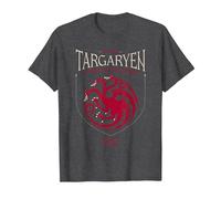 Game of Thrones House Targaryen Sigil T-Shirt, Men, Dark Heather Grey, Large