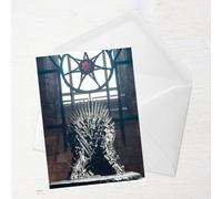 Game of Thrones Iron Throne Greetings Card - Standard Card