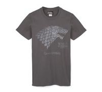 Game Of Thrones Men's Adult Short Sleeved T-Shirt (Grey) in Grey | Size: Small Game Of Thrones Grey S