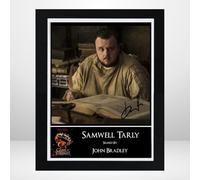 Game of Thrones - Samwell Tarly/John Bradley Signed Autograph Photo Print Poster Mounted Wall Art (10x12) Actor Artwork for Home & Office Decor Gift