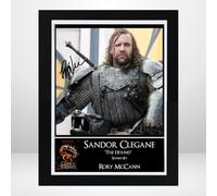 Game of Thrones - Sandor Clegane 'The Hound' /Rory McCann Signed Autograph Photo Print Poster Mounted Wall Art (10x12) Actor Artwork for Home & Office Decor Gift
