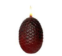 Game of Thrones: Sculpted Dragon Egg Candle (Red)