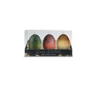 Game of Thrones: Sculpted Dragon Egg Candles (Set of 3)