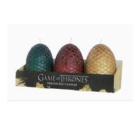 Game of Thrones Sculpted Dragon Egg Candles by Insight Editions