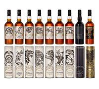 Game of Thrones Single Malt Whiskies/Set of 9 bottles / 650cl