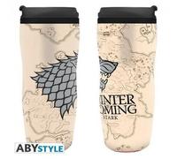 Game Of Thrones Stark Winter Is Coming Travel Mug In Plastic