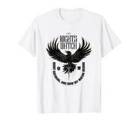 Game of Thrones The Night's Watch Crow T-Shirt, Men, White, XX-Large