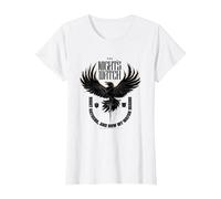 Game of Thrones The Night's Watch Crow T-Shirt, Women, White, Small