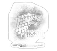Game of Thrones The North Remembers Quote Sticker Size S (10 x 10 cm)