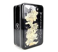 Game of Thrones Tin Lunch Box-Westeros Map, Metal, Multi-Coloured, 22,6 x 13,2 x 7,8